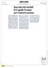 Edizione del: 10/03/15 Dir. Resp.: ENRICO GRAZIOLI. Estratto da pag.: 11 Sezione: AMBIENTE Tiratura: 11.293 Diffusione: 8.813 Lettori: n.d.