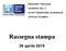 REGIONE TOSCANA AZIENDA USL 3 STAFF DIREZIONE AZIENDALE UFFICIO STAMPA. Rassegna stampa