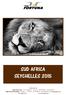SUD AFRICA SEYCHELLES 2015