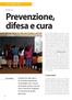 Prevenzione, difesa e cura