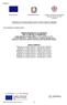 UNIONE EUROPEA REPUBBLICA ITALIANA REGIONE AUTÒNOMA DE SARDIGNA REGIONE AUTONOMA DELLA SARDEGNA