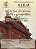 XXX CONGRESSO NAZIONALE. Medicina di Genere: realtà e prospettive BARI, 12 13 MARZO 2010 SHERATON NICOLAUS HOTEL