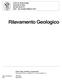 Rilevamento Geologico