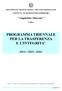 PROGRAMMA TRIENNALE PER LA TRASPERENZA E L INTEGRITA