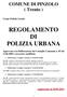 REGOLAMENTO DI POLIZIA URBANA