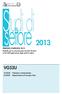 VG53U. ntrate. genzia PERIODO D IMPOSTA 2012. Modello per la comunicazione dei dati rilevanti ai fini dell applicazione degli studi di settore