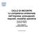 CICLO DI INCONTRI La competenza ambientale nell impresa: presupposti, requisiti, modalità operative