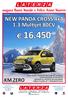 Dicembre 2014 NEW PANDA CROSS 4x4 1.3 Multijet 80CV