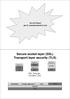 Secure socket layer (SSL) Transport layer security (TLS)