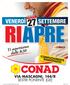 RIAPRE. Ti aspettiamo dalle 8:30 VIA MASCAGNI, 144/R SESTRI PONENTE (GE) COMPLETAMENTE RINNOVATO!