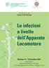 Le infezioni a livello dell Apparato Locomotore