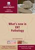 What s new in ENT Pathology
