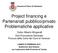 Project financing e Partenariati pubblico/privato Problematiche applicative