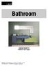 Bathroom SCHEDA PRODOTTO PRODUCT FACT SHEET