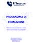 PROGRAMMA DI FORMAZIONE