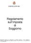 Regolamento sull Imposta di Soggiorno