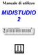 Manuale di utilizzo MIDISTUDIO 2