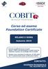 Corso ed esame Foundation Certificate