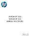 WEBCAM HP 3100 WEBCAM HP 3110 MANUALE DELL UTENTE