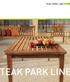 TEAK PARK LINE TEAK PARK LINE