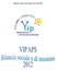 Bilancio sociale e di missione VIP APS 2012