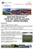 2010 FIFA World Cup TM CITTA DEL CAPO fly and drive ITALIA NUOVA ZELANDA