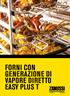 FORNI CON GENERAZIONE DI VAPORE DIRETTO EASY PLUS T