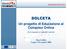 DOLCETA. Un progetto di Educazione al Consumo Online. Tina Cuffari Carpi, 5 Novembre 2009. An on line project on consumers education