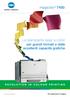 La stampante laser a colori per grandi formati e dalle eccellenti capacità grafiche