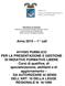 Anno 2015 1 call. PROVINCIA DI ANCONA Settore IV Formazione Rendicontazione Lavoro Area Formazione Professionale, Borse Lavoro e Sostegno Impresa