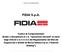 Codice di comportamento. FIDIA S.p.A.