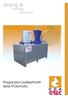 dosing & mixing Preparatori polielettroliti Serie POlymatic [ solutions ]