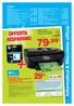 29 % Indice 112,99. Soli. Offerta Risparmio Acquistando 1 Multifunzione inkjet e-aio Officejet 5740 1 cartuccia nera compresa nel prezzo.