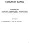 COMUNE DI MANGO REGOLAMENTO COMUNALE DI POLIZIA MORTUARIA APPROVATO