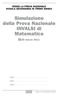 Simulazione della Prova Nazionale. Matematica