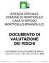 DOCUMENTO DI VALUTAZIONE DEI RISCHI