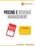 PRICING E REVENUE MANAGEMENT