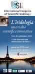 L iridologia. una realtà scientifica innovativa. International Congress of Scientific Iridology. www.icsi2015.com