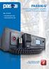 PA8506-V Sistema d emergenza compatto Compact Emergency System