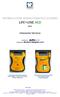 LIFE LINE AED plus. relazione tecnica. Pag. 1 di 10