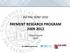 PAYMENT RESEARCH PROGRAM 2009-2012