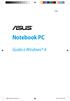I7495. Notebook PC. Guida a Windows 8