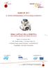 ROMECUP 2011. ROMA CAPITALE DELLA ROBOTICA dalla robotica educativa alla robotica di servizio