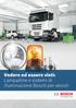 Vedere ed essere visti: Lampadine e sistemi di illuminazione Bosch per veicoli
