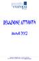 RELAZIONE ATTIVITà. Anno 2003. Palazzo Orsi Mangelli, Corso A. Diaz 45, 47100 Forlì Tel. 0543-374807 - Fax 0543-374808 - E-mail: info@puntoeuropa.