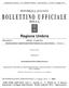 REPUBBLICA ITALIANA DELLA PARTE PRIMA. Sezione II DETERMINAZIONI DIRIGENZIALI