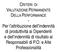 CRITERI DI VALUTAZIONE PERMANENTE DELLA PERFORMANCE - Per l attribuzione dell indennità di produttività ai Dipendenti e dell indennità di risultato