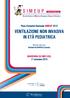 SIMEUP VENTILAZIONE NON INVASIVA IN ETÀ PEDIATRICA. Piano Formativo Nazionale SIMEUP 2015. GRAVEDONA ED UNITI (CO), 11 settembre 2015