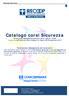 Catalogo corsi Sicurezza