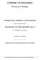 COMUNE DI VIGGIANO. Provincia di Potenza PARERE DELL ORGANO DI REVISIONE SULLA PROPOSTA DI BILANCIO DI PREVISIONE 2014 E DOCUMENTI ALLEGATI